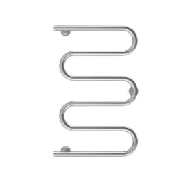 Rankšluosčių džiovintuvas-gyvatukas WELLMER, D32, 950x540, 3 laikikliai, F1/2'', AISI 316 nerūd. plienas, 34492