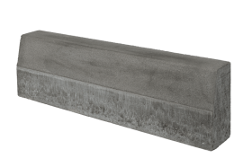 Gatvės bordiūras BRIKERS, pilkas, matmenys 1000 x 150 x 300 mm