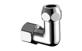 Alkūnė SCHELL, 3/8 x 3/8', chromuota, 64220699