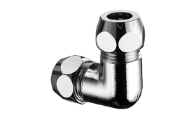 Užspaudžiama alkūnė SCHELL Winkel-Doppel, 10 x 10, 64460699