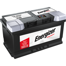 Akumuliatorius ENERGIZER EM80-LB4, 12 V, 80 Ah, 740 A, 315 x 175 x 175 mm, starterinis, rūgštinis