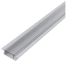 Profilis LED juostoms AVIDE AT-3588, komplektas, įleidžiamas, skaidrus dangtelis, 15,2 x 7,8 mm, ilgis 2 m