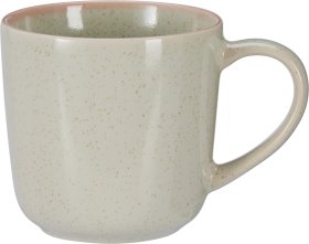 Puodelis, pilkai žalsvos sp., 330 ml