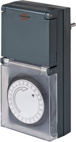 Laikmatis BRENNENSTUHL 1506460, 3600 W, 24val. / 15min., IP44, 16 A, 230 V, 50Hz, mechaninis, MZ-44