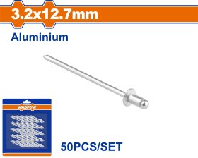 Kniedės WADFOW, 3,2x12,7 mm, 50 vnt. WREZK13