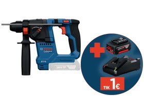 Akumuliatorinis perforatorius BOSCH Professional GBH 18 V-18, SOLO, 18 V, be akumuliatoriaus ir kroviklio, 0611927000