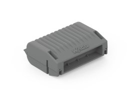 Hermetinė dėžutė WAGO Gelbox-2, IPX8, 33,6x17,8x45,9 mm, 4mm, 1 vnt. pilkos sp.