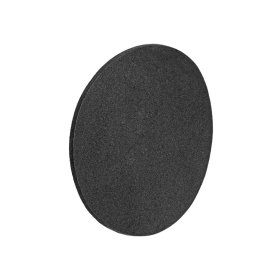 Neslystantys padeliai RUSTICLINE, Ø 83mm, RT-61, lipnūs, juodos sp., 4 vnt.