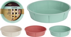 Silikoninė ovali kepimo forma, 27 cm, 3 skirtingų sp.