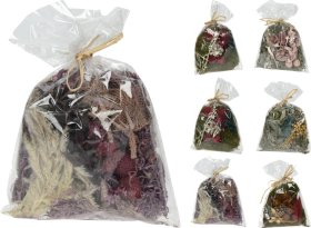 Džiovintų gėlių mišinys dekoravimui, 50 g, 5 skirtingų rūšių