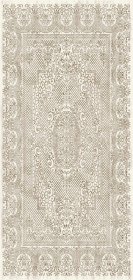 Kilimas VELLORE Oz1Y, 80 x 120 cm, ovalas, polipropilenas 100%, Egiptas