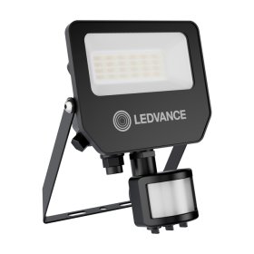 LED prožektorius LEDVANCE FL COMP, su judesio davikliu, 18/9W, 2400/1350lm, 3000/4000/6500K, IP65