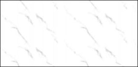 PVC sienų lipdukas WAKSLINE, CST004, baltas marmuras, 600x300x2 mm, pak. 6 vnt.