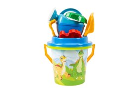 Smėlio žaislų rinkinys TECHNOK, matmenys 28x20x18cm