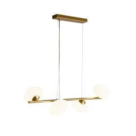 Pakabinamas šviestuvas SEARCHLIGHT Lux & Belle, G9, 230x230x760 mm, aukso sp., 93041-4GO 