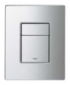 Nuleidimo mygtukas GROHE EVEN, 156 x 197 mm, horizontalus/vertikalus, chromo spalvos, 38966000
