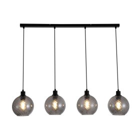Pakabinamas šviestuvas SEARCHLIGHT Radiance, E27, 4 x 60W, 230V, 1100 x 200 x 300 mm, maksimalus aukštis 1200 mm, 44520-4SM