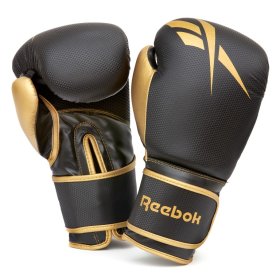 Bokso pirštinės REEBOK RSCB-11117GB-12, 12oz, gold/black