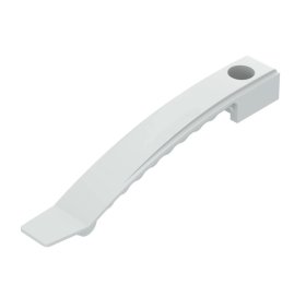 Kabelio laikiklis XIDO, skirtas 8 kabeliams, baltos sp., 10 vnt., KL8-W