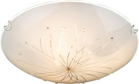 Lubinis šviestuvas GLOBO Calimero, E27, 3 x 60W, 230V, su stiklu, 400 x 80 mm, 40402-3