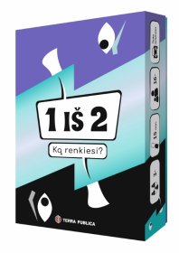 Stalo žaidimas, „1 IŠ 2. Ką renkiesi?“ (2 DALIS)