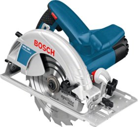 Elektrinis diskinis pjūklas BOSCH Professional GKS 190, galia 1400 W, pjovimo gylis 70 mm, disko skersmuo 190 mm (0601623000)