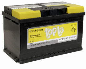 Akumuliatorius TOPLA EFB STOP & GO 12 V, 80 Ah, 800 A, EN800A