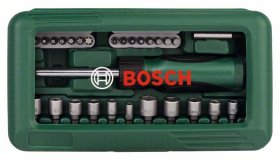 Įrankių rinkinys BOSCH X-Line, 46 dalių