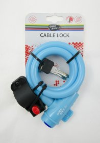 Dviračio spyna SKY, 12x1000mm, mėlynos spalvos