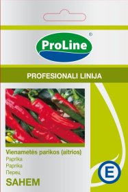 Daržovių sėklos, Aitriosios paprikos PROLINE SAHEM, 10 g E