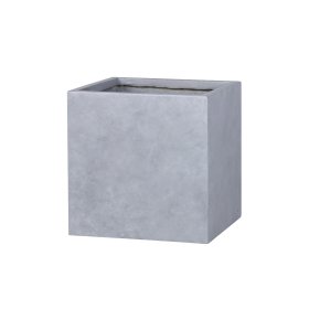 Keraminis lauko vazonas Grau Mini I, pilkos sp., 30 x 30 x 31 cm.
