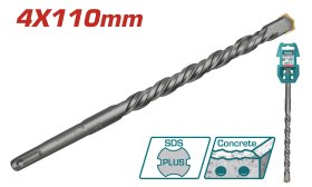 Grąžtas betonui SDS+ TOTAL, TCT, 4x110 mm, TAC310401