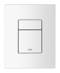 Nuleidimo mygtukas GROHE EVEN, 197 x 156 mm, potinkiniam klozeto rėmui, balta spalva, 38966SH0