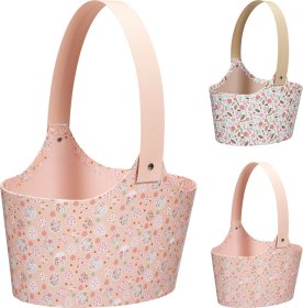 Velykinis popierinis krepšelis, 19 x 14 x 14 cm, 3 skirtingų dizainų