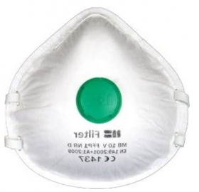 Respiratorius FFP1 MB FILTER, NR D, su vožtuvu, KRAMB10V