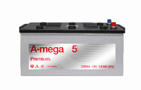 Akumuliatorius A-MEGA PREMIUM 12 V, 225 Ah, 1300 A, EN