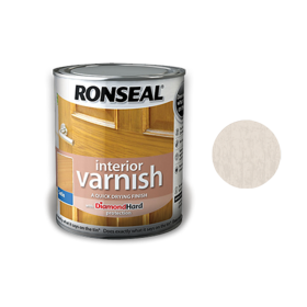 Greitai džiūstantis lakas RONSEAL Interior Varnish, white ash, 0,75 l