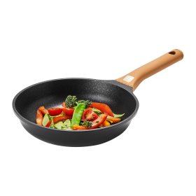 Keptuvė su Qualum Basic Stone Edition danga, 24 cm