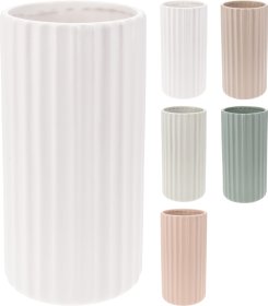 Vaza, 12,9 x 12,9 x 25,4 cm, 5 skirtingos sp.