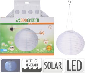 Pakabinama LED terasos lempa, apvali, atspari oro sąlygoms, su saulės baterija, N
