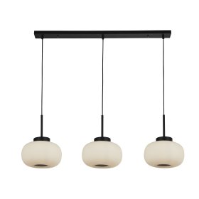 Pakabinamas šviestuvas SEARCHLIGHT Lumina, E27, 3 x 60W, 230V, 1040 x 240 x 320 mm, maksimalus aukštis 1300mm, 10271-3BK