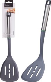 Mentelė, su nerūdijančio plieno rankena ir skylutėmis, 34 cm