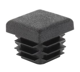 Kaištis kvadratiniam PVC vamzdžiui, 4 vnt. 25 mm, juodos spalvos, 426729