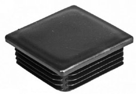 Plastikinis dangtelis stulpui, 25 x 25 mm