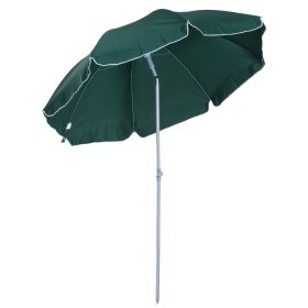 Skėtis nuo saulės skersmuo 180 cm, žalios spalvos, N