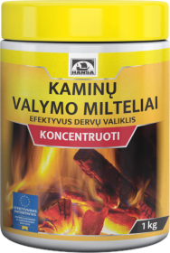 Koncentruoti kaminų valymo milteliai HANSA, 1 kg.
