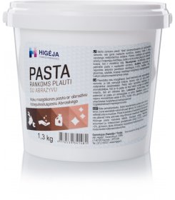 Rankų plovimo pasta su abrazyvu HIGĖJA, 1,3 kg