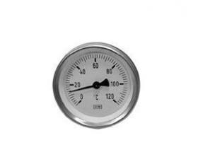 Termometras WATTS, T80/50, plastmasė, 120*C, 1/2'', išorė, L=50 mm, 991082