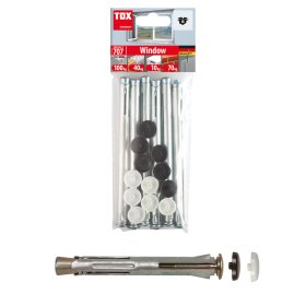 Inkarinis varžtas TOX Window, 10/132 mm, 6 vnt.