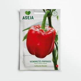 Vienametės paprikos California Wonder, ASEJA, 0,35 g, 20-0063 (A)